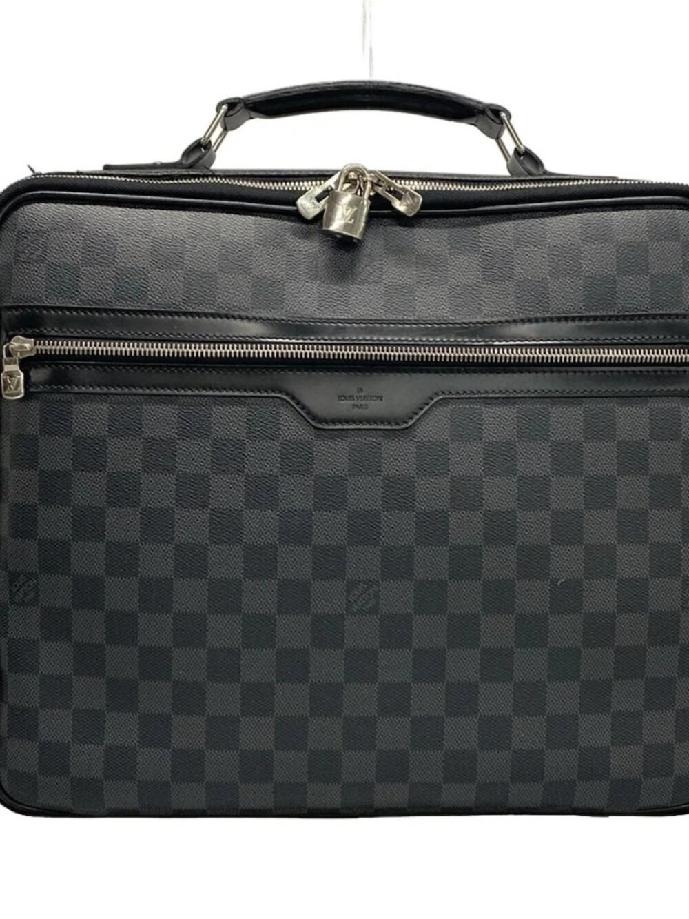 LOUIS VUITTON Steve N58030 Damier Graphite MB4180 Business Bag